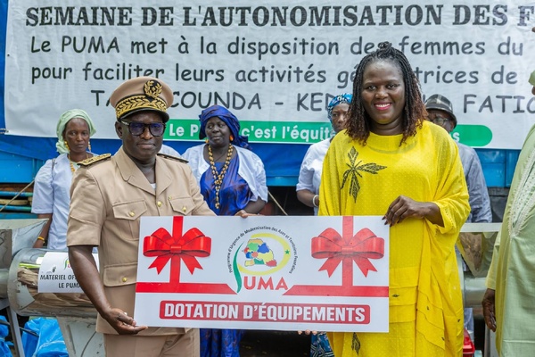 Tambacounda : le PUMA renforce l’autonomisation économique des femmes Tambacounda : le PUMA renforce l’autonomisation économique des femmes