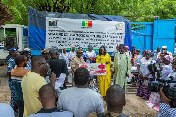 Développement & Autonomisation / Tambacounda: Le PUMA dote onze groupements de femmes en équipements de transformation Développement & Autonomisation / Tambacounda: Le PUMA dote onze groupements de femmes en équipements de transformation