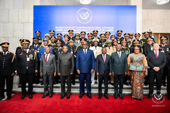 Défense et sécurité : Félix Tshisekedi célèbre les 10 ans du CHESD et dévoile la nouvelle doctrine stratégique de la RDC