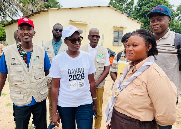 Ziguinchor: Djirèye Clotilde Coly aux côtés des Guides du Sénégal pour les Jeux Olympiques de la Jeunesse 2026