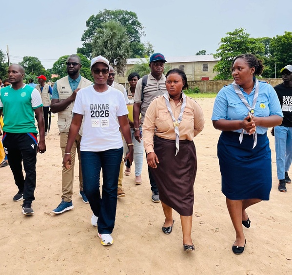 Ziguinchor: Djirèye Clotilde Coly aux côtés des Guides du Sénégal pour les Jeux Olympiques de la Jeunesse 2026 Ziguinchor: Djirèye Clotilde Coly aux côtés des Guides du Sénégal pour les Jeux Olympiques de la Jeunesse 2026