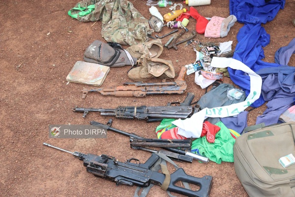 Mali : les FAMa neutralisent deux terroristes et saisissent des armes à Diongaga