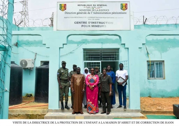Visite de la Directrice de la Promotion des Droits et de la Protection des Enfants à la MAC de Hann