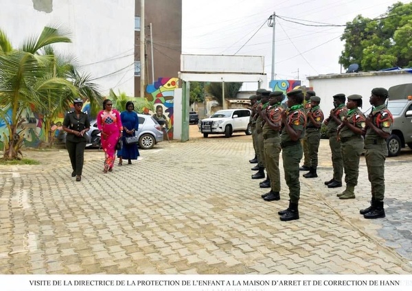 Visite de la Directrice de la Promotion des Droits et de la Protection des Enfants à la MAC de Hann