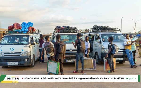 Gamou 2026 à Kaolack: le ministre, Abdoul Ahad Ndiaye renforce le dispositif de transport