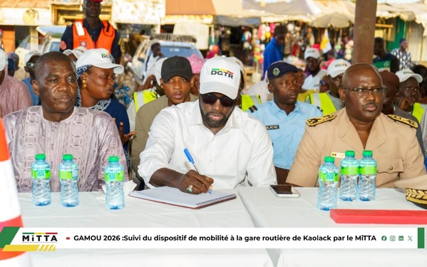 Gamou 2026 à Kaolack: le ministre, Abdoul Ahad Ndiaye renforce le dispositif de transport