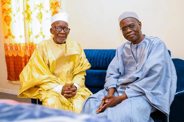 Gamou 2026 à Kaolack : Le Premier ministre Ahmadou Al Aminou Lo reçu par le Khalife général de Médina Baye et les cités religieuses