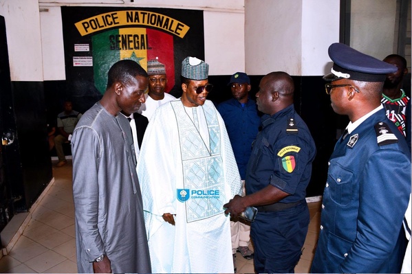 Maouloud 2026 : Cheikh Mamour Insa Diop rend visite au Commissariat central de Kaolack