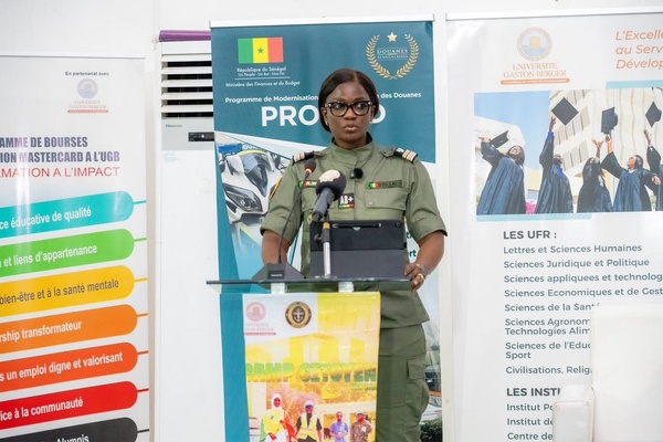 Camp citoyen de l’UGB 2026 : les étudiants à la découverte des missions des Douanes sénégalaises