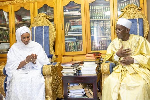 Gamou 2026: Marie Khone Faye en ziara à Kaolack et Tivaouane auprès des familles religieuses