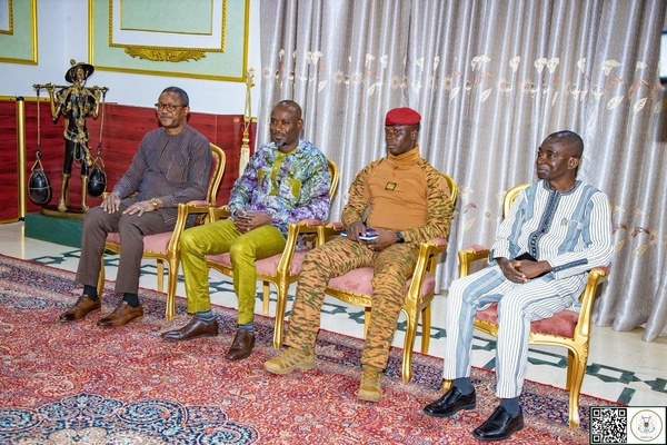 Burkina Faso-Belgique: Ibrahim Traoré reçoit Maxime Prévot pour renforcer la coopération Burkina Faso-Belgique: Ibrahim Traoré reçoit Maxime Prévot pour renforcer la coopération