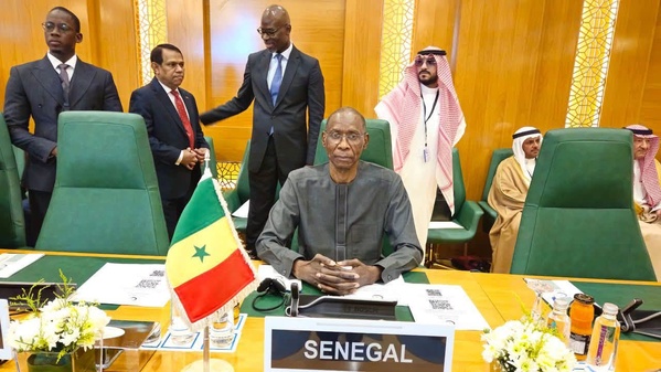 OCI : Cheikh Niang réaffirme le soutien du Sénégal à un État palestinien lors de la 23e session extraordinaire à Djeddah OCI : Cheikh Niang réaffirme le soutien du Sénégal à un État palestinien lors de la 23e session extraordinaire à Djeddah