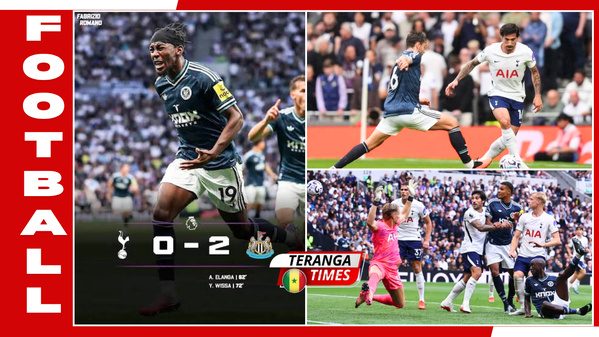 Premier League: Newcastle s'impose 2-0 à Tottenham et décroche sa première victoire de la saison Premier League: Newcastle s'impose 2-0 à Tottenham et décroche sa première victoire de la saison