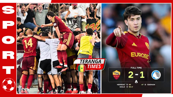 Serie A : la Roma renverse l'Atalanta 2-1 dans les arrêts de jeu et poursuit son début de saison parfait