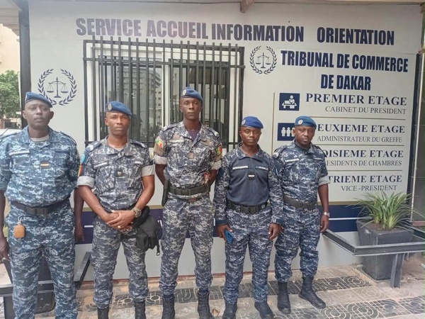 Justice & Sécurité : Un dispositif de garde permanent déployé au Tribunal de commerce de Dakar