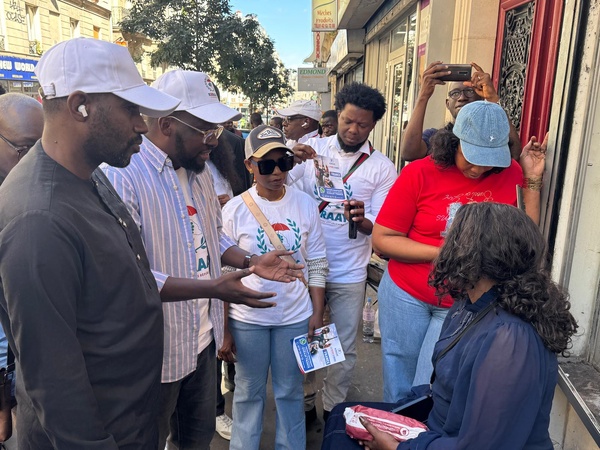 Paris : KIIRAAY France mobilise la diaspora sénégalaise à Château Rouge autour de la vision de Bassirou Diomaye Faye