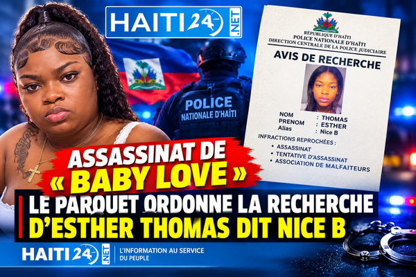 Haïti: La DCPJ lance des avis de recherche contre deux suspects poursuivis pour l'assassinat de « Baby Love »