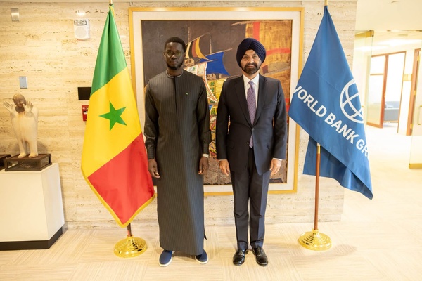 Sénégal - Banque mondiale : Bassirou Diomaye Faye et Ajay Banga scellent un partenariat renforcé à Washington