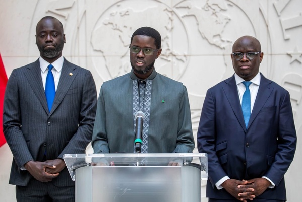 Diplomatie économique : Le Président Bassirou Diomaye Faye s'entretient à Washington avec Kristalina Georgieva (FMI) Diplomatie économique : Le Président Bassirou Diomaye Faye s'entretient à Washington avec Kristalina Georgieva (FMI)