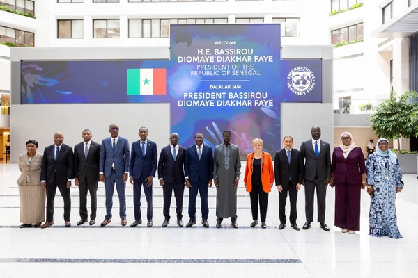 Sénégal - FMI : Bassirou Diomaye Faye et Kristalina Georgieva scellent une relation renouvelée à Washington Sénégal - FMI : Bassirou Diomaye Faye et Kristalina Georgieva scellent une relation renouvelée à Washington
