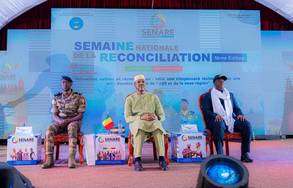 Cohésion sous-régionale (AES) : Lancement officiel de la 5ᵉ édition de la Semaine Nationale de la Réconciliation (SENARE 2026) à Bamako
