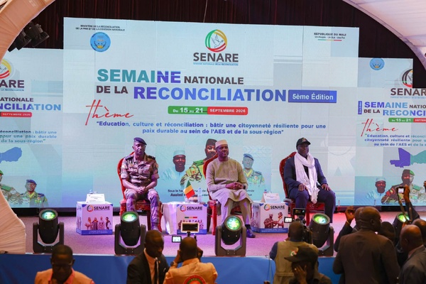 Mali : lancement officiel de la 5ᵉ édition de la Semaine Nationale de la Réconciliation