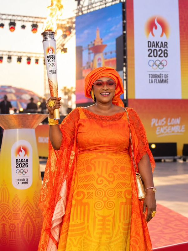 Jeux Olympiques de la Jeunesse (JOJ Dakar 2026): Keisha Khadija Deme sélectionnée parmi les 100 femmes d'exception pour porter la Flamme olympique