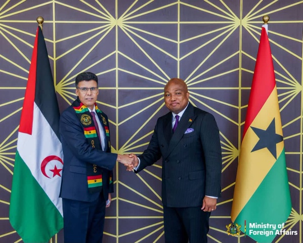 Intégration sous-régionale : Le Ghana réaffirme sa position sur le Sahara occidental lors d'une audience accordée à un envoyé spécial à Accra