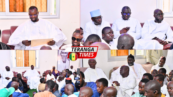 Diplomatie religieuse : Ousmane Sonko à Touba pour présenter les condoléances de la Nation après le rappel à Dieu de Serigne Oumar Bousso