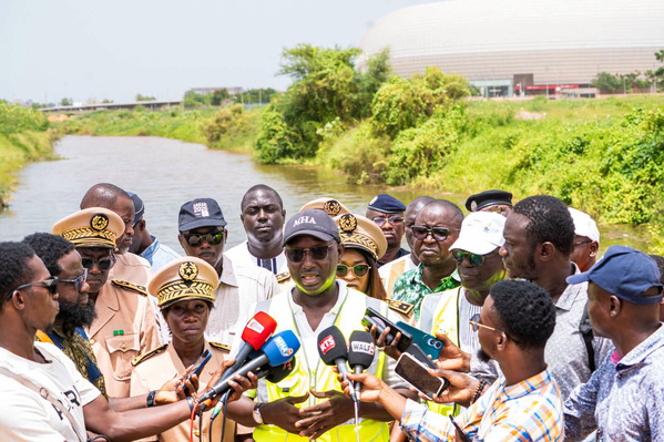 Jeux Olympiques de la Jeunesse 2026 : Le Ministère de l'Hydraulique supervise les chantiers d'assainissement à Dakar et Diamniadio