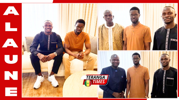Audience présidentielle : Le Chef de l'État Bassirou Diomaye Faye reçoit le footballeur Sadio Mané autour du projet SM10 Agro Audience présidentielle : Le Chef de l'État Bassirou Diomaye Faye reçoit le footballeur Sadio Mané autour du projet SM10 Agro