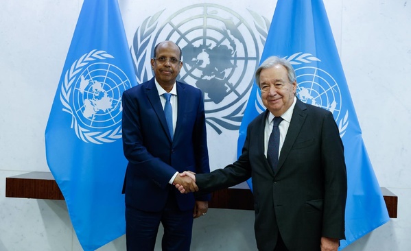ONU–UNION AFRICAINE | Mahmoud Ali Youssouf et António Guterres renforcent leur coopération