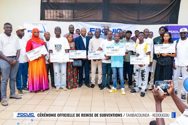 Industries créatives et décentralisation culturelle : Le FDCUIC remet les subventions de l'Appel à projets 2026 à Tambacounda et Kédougou