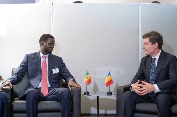 ONU : Bassirou Diomaye Faye échange avec le président roumain Nicușor Dan à New York ONU : Bassirou Diomaye Faye échange avec le président roumain Nicușor Dan à New York