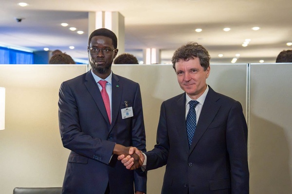 ONU : Bassirou Diomaye Faye échange avec le président roumain Nicușor Dan à New York
