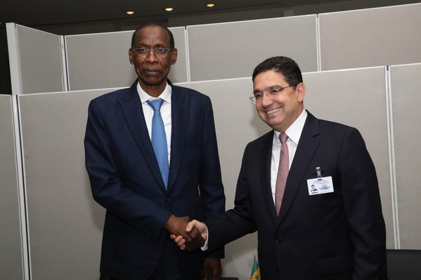 Coopération bilatérale et partenariat stratégique : Cheikh Niang et Nasser Bourita réaffirment l'axe Dakar-Rabat à New York Coopération bilatérale et partenariat stratégique : Cheikh Niang et Nasser Bourita réaffirment l'axe Dakar-Rabat à New York