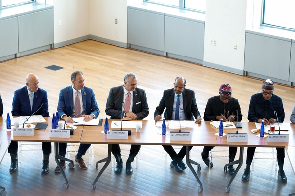 Diplomatie continentale et résolution des conflits : Le Président de la Commission de l'UA et les États-Unis co-président une réunion inédite du Quad et du Quintet sur le Soudan
