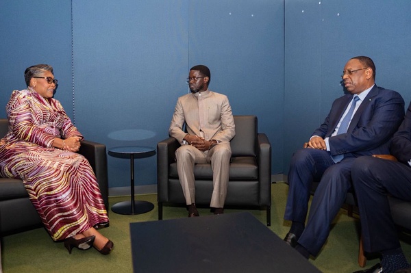 ONU : Bassirou Diomaye Faye échange avec la Première ministre de la RDC sur la coopération et la paix en Afrique