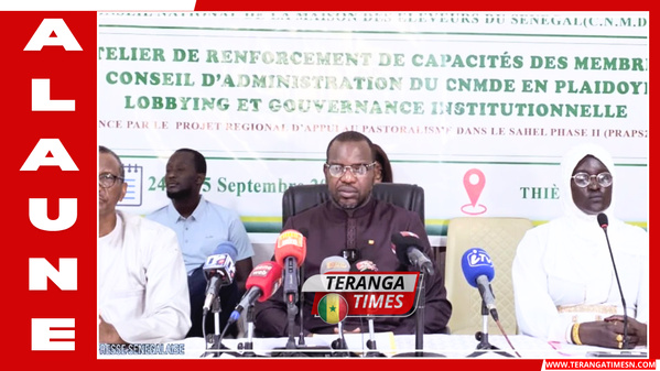 Élevage : le ministre Ousmane Diagne plaide pour des organisations d'éleveurs plus fortes et mieux structurées