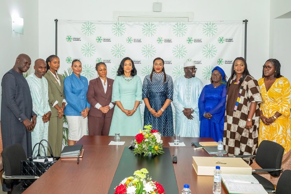 Absa Faye échange avec Nathalie Sassou Nguesso autour du projet « Centre Rose »