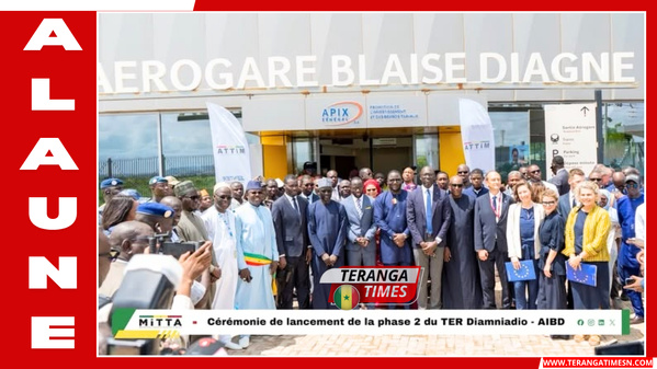Infrastructures et transports urbains : Mise en service commerciale de la Phase 2 du TER reliant Diamniadio à l'AIBD Infrastructures et transports urbains : Mise en service commerciale de la Phase 2 du TER reliant Diamniadio à l'AIBD