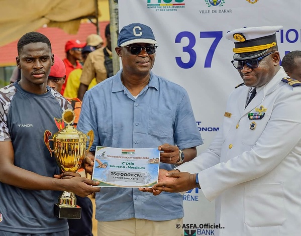 Traversée Dakar-Gorée : Ousseynou Diop s’impose pour la cinquième fois consécutive