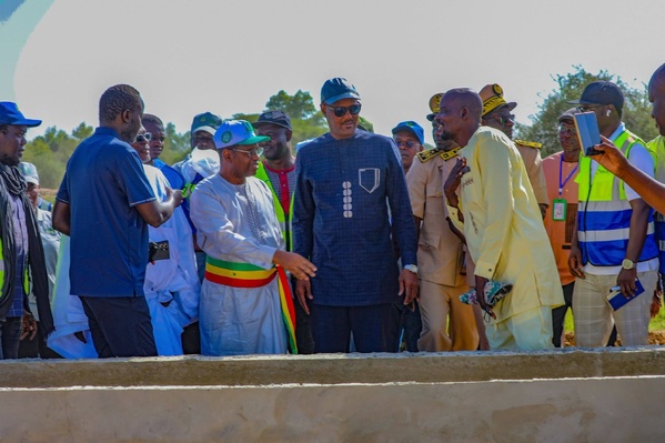 Souveraineté Alimentaire & Riziculture: Le Ministre Dr Cheikhou Oumar Ba inspecte les aménagements du PPRI à Gamadji Sarré