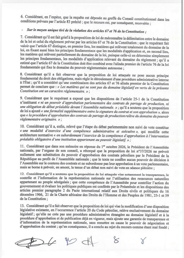Transparence sur les ressources naturelles: Abdourahmane Diouf appelle au respect des rôles institutionnels