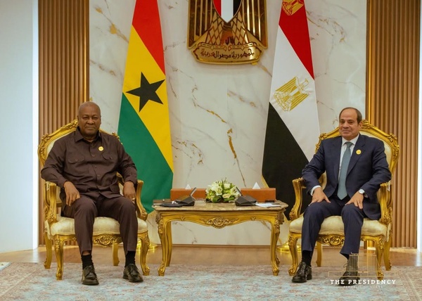 Ghana–Égypte : Accra et Le Caire renforcent leur coopération dans la défense, la pharmacie et les infrastructures