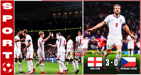 Angleterre–Tchéquie (3-0) : Kane égale le record de Shilton et atteint 91 buts