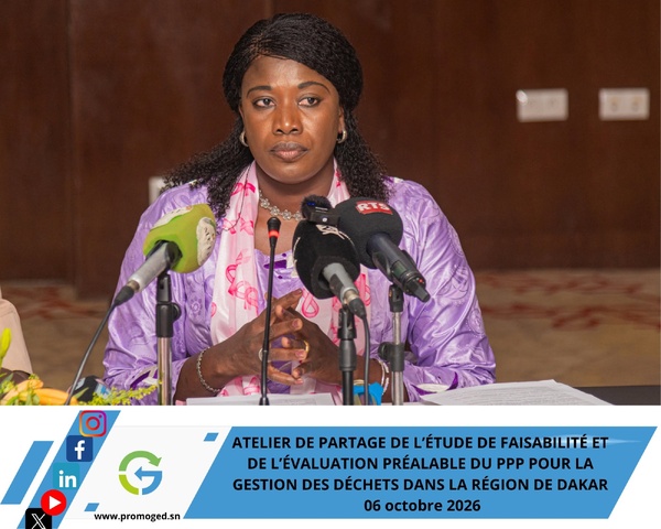 Dakar : Le PROMOGED franchit une étape décisive vers un Partenariat Public-Privé pour la gestion des déchets