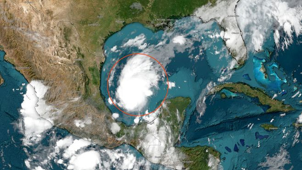 Tempête tropicale Isaias : première ouragan de la saison attendu sur la côte du golfe du Mexique