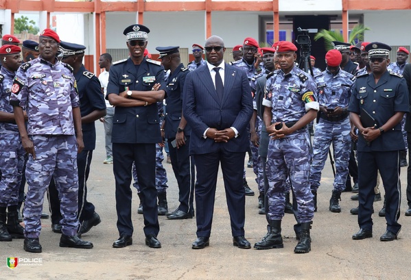 Police nationale : Mouhamadou Makhtar Cissé en visite au camp Abdou Diassé