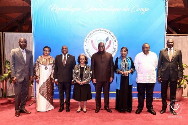 RDC : Le Panel de l'UA clôture ses échanges avec Félix Tshisekedi à Kinshasa RDC : Le Panel de l'UA clôture ses échanges avec Félix Tshisekedi à Kinshasa